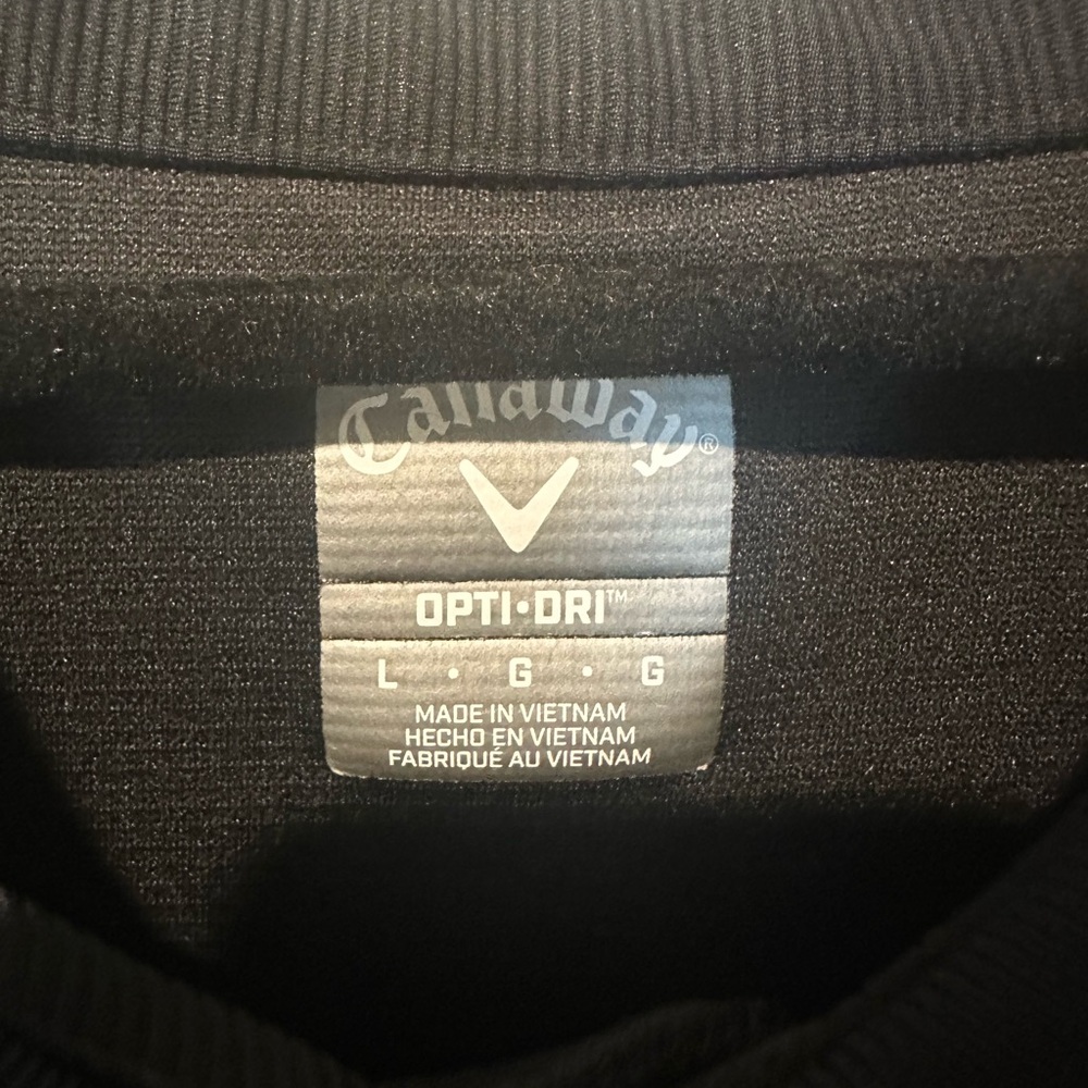 Callaway Black Polo Shirt - Picture 4 of 6